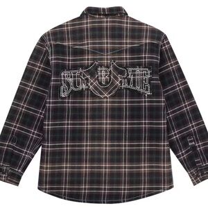 Supreme True religion, quilted flannel (size extra large )new in bag